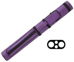 Action 2 Butt 2 Shaft Hard Case -Billiards Sale Shop ac22 purple