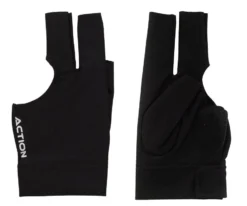 Action Deluxe Pool And Billiard Gloves BGDLX -Billiards Sale Shop bgdlx black 01