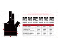 Cuetec Axis Billiards Glove -Billiards Sale Shop bglct size chart 01