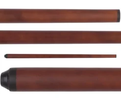 Wooden 2 Piece Bridge Stick -Billiards Sale Shop bhbs2p1 chocolate 01