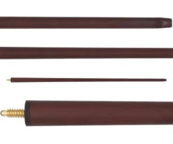 Wooden 2 Piece Bridge Stick -Billiards Sale Shop bhbs2p1 wine 02