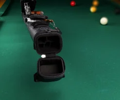 Eight Ball Mafia EBMC23A Skulls Bones & Money 2 Butt 3 Shaft Hard Case -Billiards Sale Shop ebmc23a 02