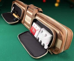 Elite 4x8 Vintage Vinyl Soft Cue Case Black 10 Elite 4x8 Vintage Vinyl Soft Cue Case Black -Billiards Sale Shop ecvs48 chestnut 01 3