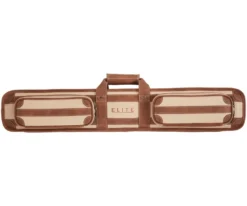 Elite 4x8 Vintage Vinyl Soft Cue Case Chestnut -Billiards Sale Shop ecvs48 chestnut cat
