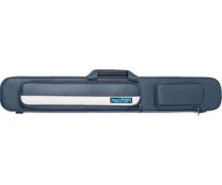 Molinari 2 Butt 4 Shaft Navy Flat Cue Case -Billiards Sale Shop mlcf24 navy white cat