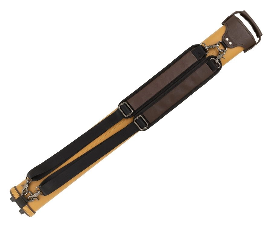 Outlaw 2x2 Brown Hard Cue Case 2 Outlaw 2x2 Brown Hard Cue Case - Image 2