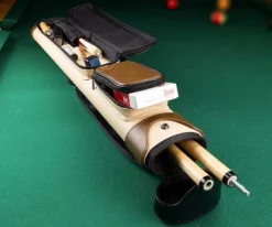 Outlaw OLX22 2 Butts 2 Shafts Hard Case - Brown -Billiards Sale Shop olx22 brown 01 2