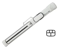 QKS Artillery 2 Butt 3 Shaft Hard Case -Billiards Sale Shop qks04 white 01