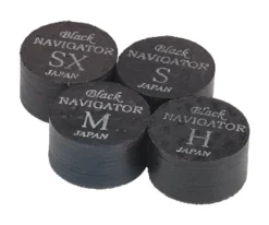 Navigator Black Pool Cue Tip (Single)