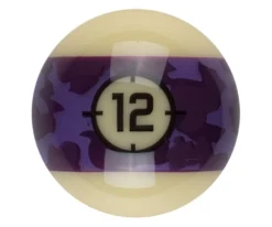 Aramith Camo Single Replacement Balls -Billiards Sale Shop rbcam 12ball 01