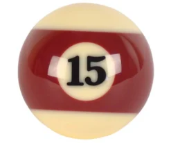 Super Aramith Pro Single Replacement Balls -Billiards Sale Shop rbsap 15ball 01