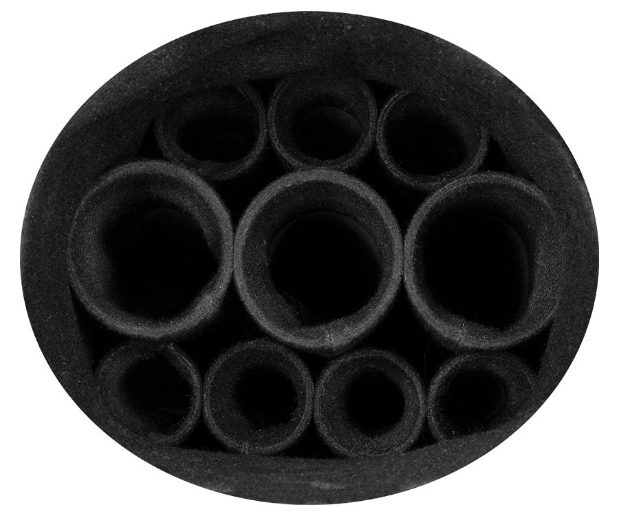 Tango Pampa Chestnut 3 Butt 7 Shaft Leather Cue Case 5 Tango Pampa Chestnut 3 Butt 7 Shaft Leather Cue Case - Image 5