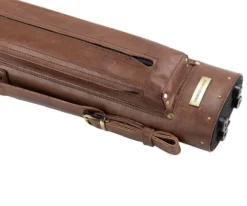 Tango Pampa Chestnut 2 Butt 4 Shaft Leather Cue Case -Billiards Sale Shop tapm24 chestnut 04