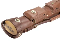 Tango Pampa Chestnut 3 Butt 7 Shaft Leather Cue Case 7 Tango Pampa Chestnut 3 Butt 7 Shaft Leather Cue Case -Billiards Sale Shop tapm37 chestnut 03