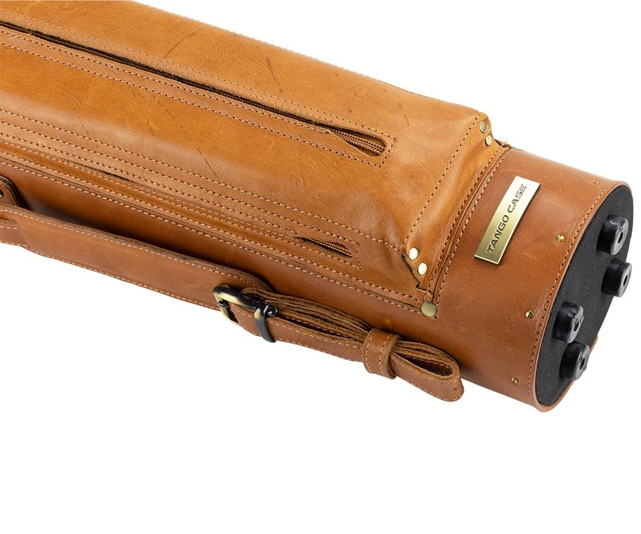 Tango Pampa Tan 3 Butt 7 Shaft Leather Cue Case 4 Tango Pampa Tan 3 Butt 7 Shaft Leather Cue Case - Image 4