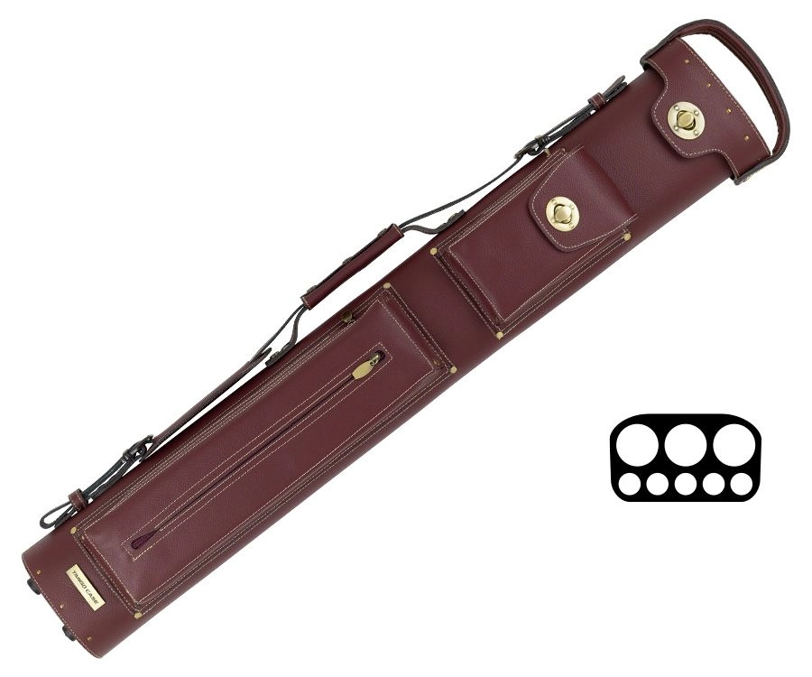 Tango Zorzal Burgundy 3 Butt 5 Shaft Hard Case 1 Tango Zorzal Burgundy 3 Butt 5 Shaft Hard Case